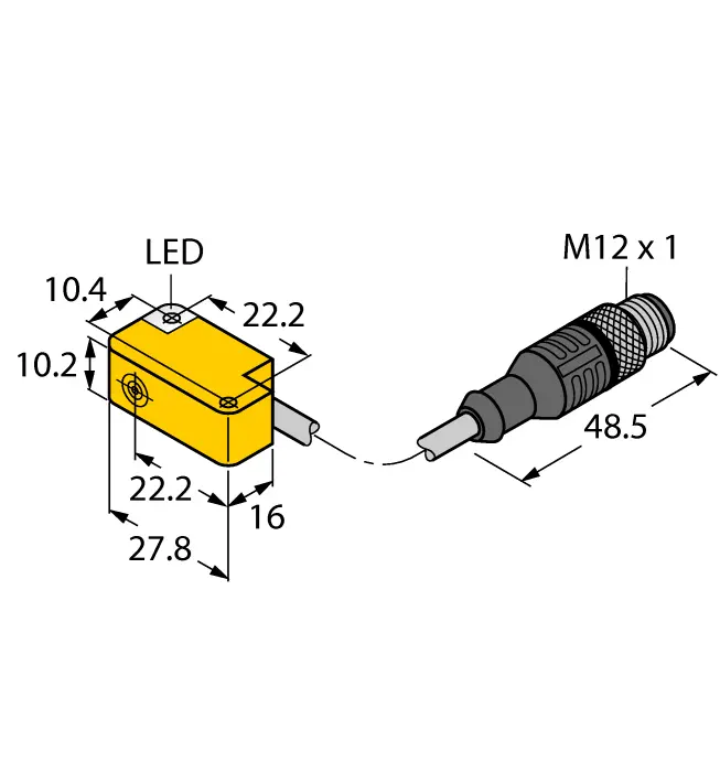 Turck BI2-Q10S-AZ31X-0.2-RS4.2T