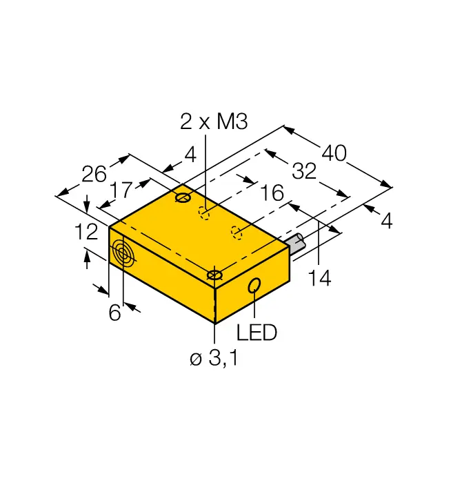 Turck NI4-Q12-RZ31X