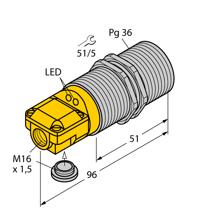 Turck BI25-G47SR-FZ3X2