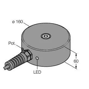 TURCK - NI100-Q160-AP44X/S120 - 1440012 - FERRITE RECT. DC CABLE