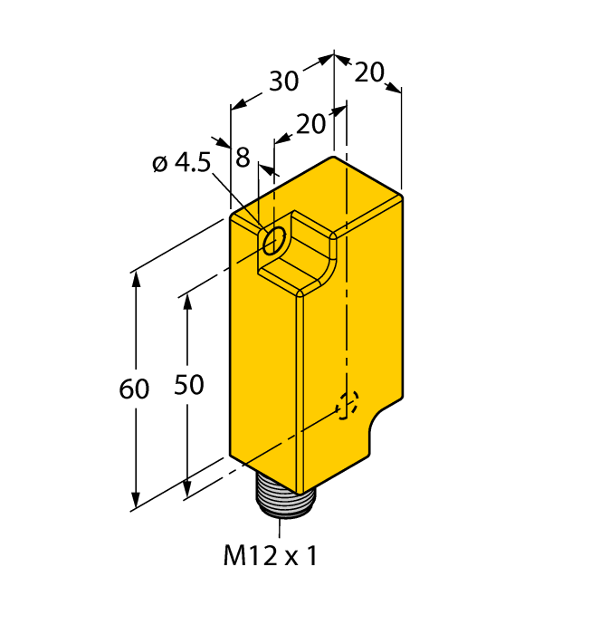 Turck B1N360V-Q20L60-LI2-H1151/S1225
