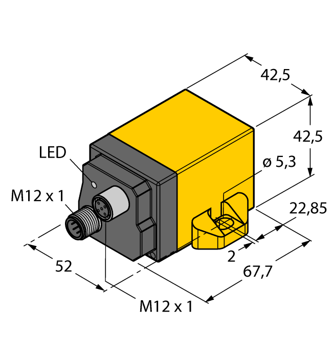 Turck B2N45H-Q42-CNX2-2H1150
