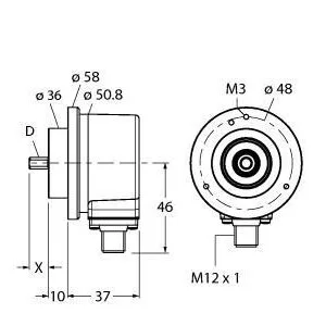 TURCK - RI-10TA1C-2K2048-H1181 - 1545509 - INCREMENTAL