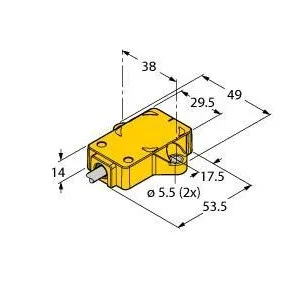 TURCK - RI360P2-QR14-ELIU5X2 - 1590857 - SINGLETURN