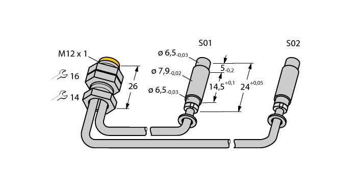 Turck BI1-EH08/6.5K-2AP6-225/250-FSF4.4K/S922