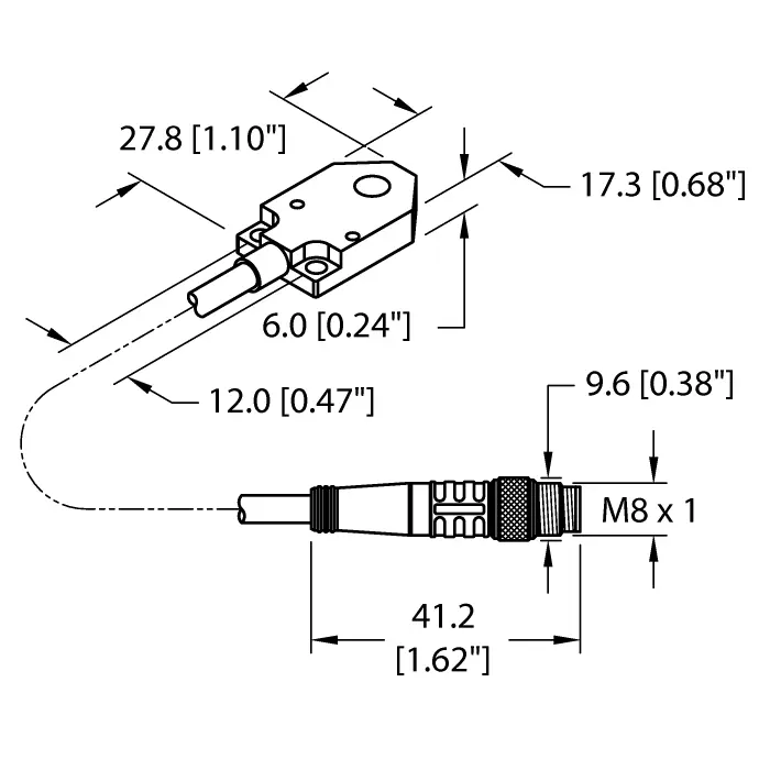 Turck BI3-Q06-AP6X2-0.2-PSG3M