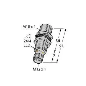 TURCK - BI10U-MT18-IOL6X2-H1141 - "1644876 - UPROX, BARREL, DIG.COM, CON."
