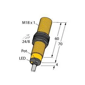 TURCK - BC5-S18-AP4X 7M - "2503007 - C, BARREL-FL, GEN., GEN."