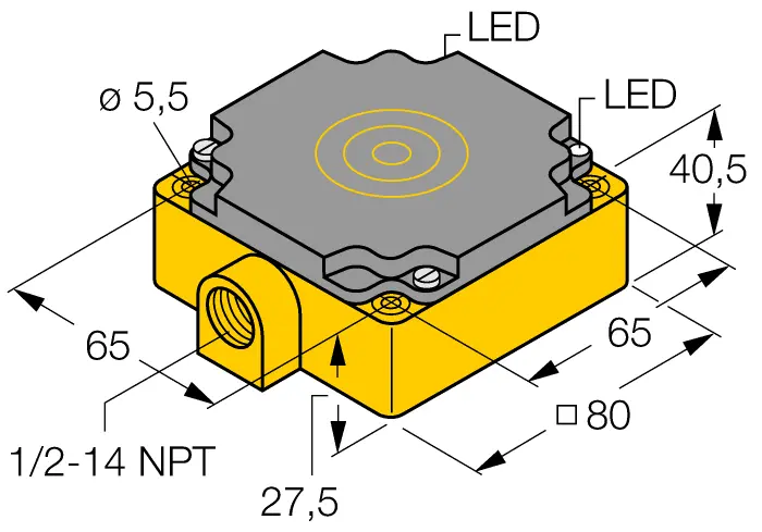 Turck NC50-CP80-VP4X2/S10