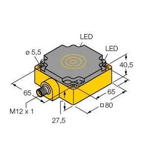 TURCK - NC50-CP80-VP4X2-H1141 - 2580400 - C RECT. GEN. GEN.