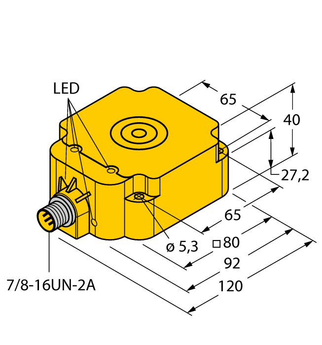 Turck BI50-Q80-ADZ30X2-B1131