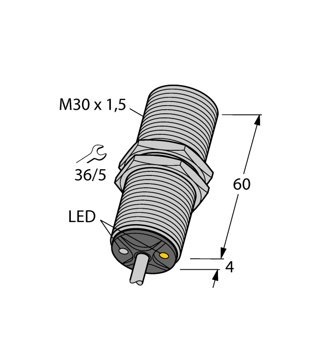 Turck BI10-G30-ADZ30X2 7M