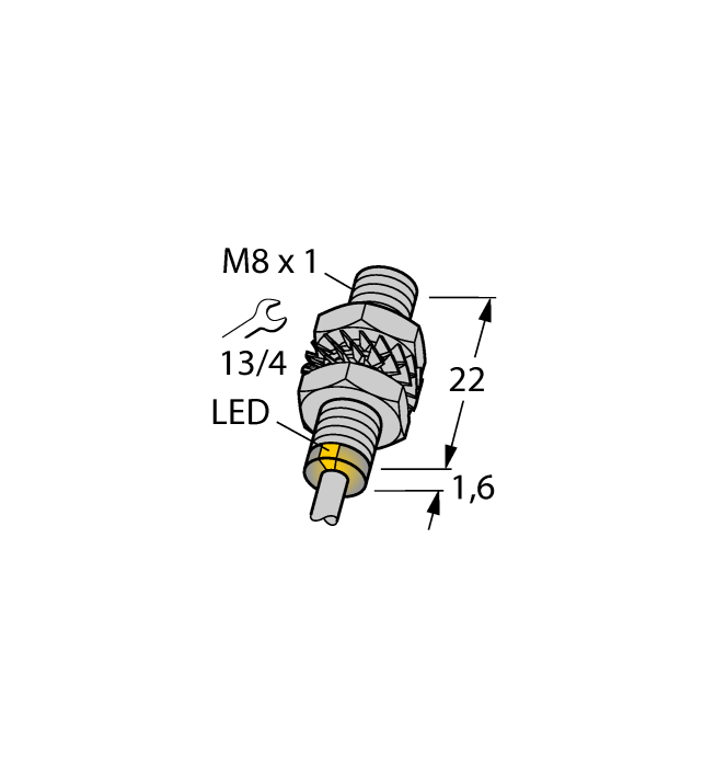 Turck BI2-EG08K-AG41X/S1589