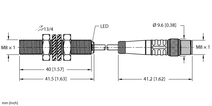 Turck BI2-EG08-AP6X-0.2-PSG3M