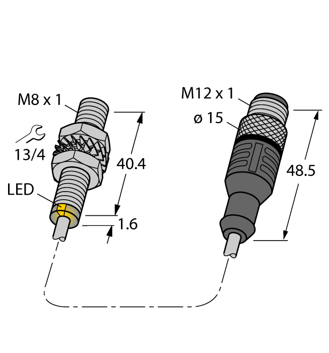 Turck BI2U-EG08-AP6X-0.2-RS4T