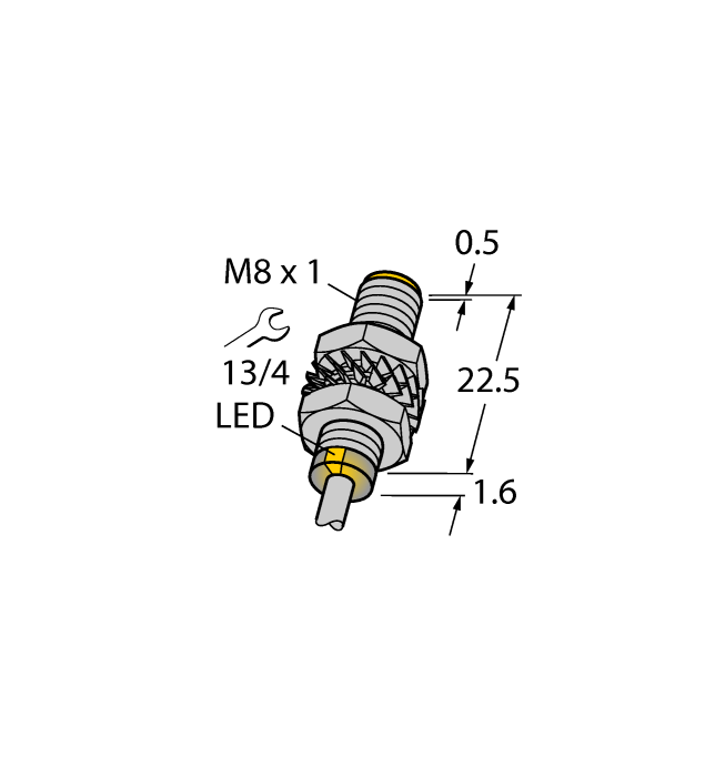 Turck BI2-M08K-VP6X 7M