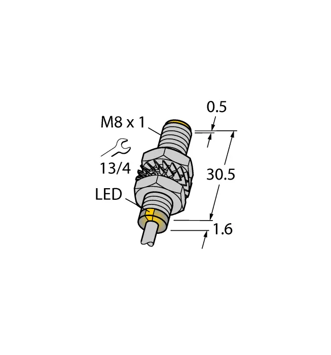 Turck BI2-M08-VP6X 7M