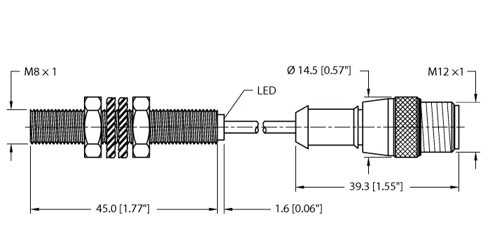 Turck BI3-EG08FE-AP6X-0.3-RS4T