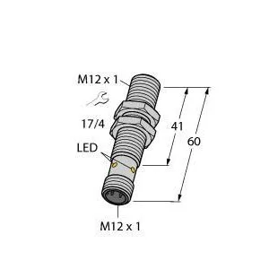 TURCK - BI6-EG12FE-AN6X-H1141 - "4614714 - FERRITE, BARREL, DC, CON. M1"