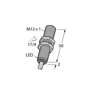 TURCK - BI6-EG12FE-AN6X - "4614721 - FERRITE, BARREL, DC, CABLE"