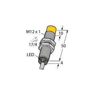 TURCK - NI5-G12-RP6X - 4635694 - FERRITE BARREL DC CABLE