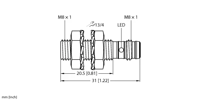Turck BI1.5-EG08K-RP6X-V1131