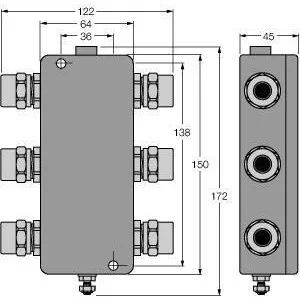 TURCK - JBBS-49SC-T415B/EX - 6611441 - ISOL DEV COUPLER, FOUNDAT