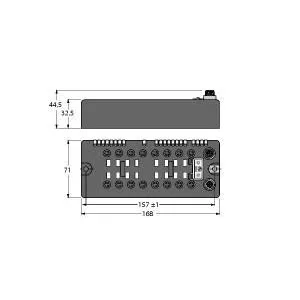 TURCK - BLCDN-16M8L-8DI-P-8DI-P - 6811033 - DEVICENET
