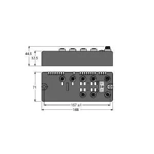TURCK - BLCDN-6M12L-4AI4AO-VI-4DI-P - 6811069 - DEVICENET