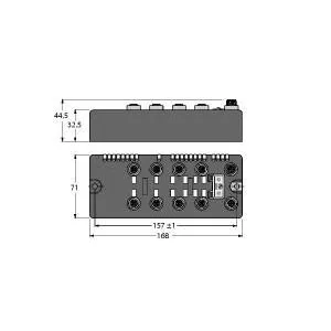 TURCK - BLCDN-8M12L-8DI-P-8DI-N - 6811070 - DEVICENET