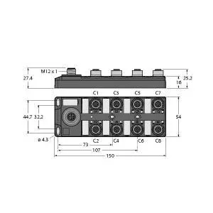 TURCK - TBIL-M1-16DXP - 6814102 - IO-LINK