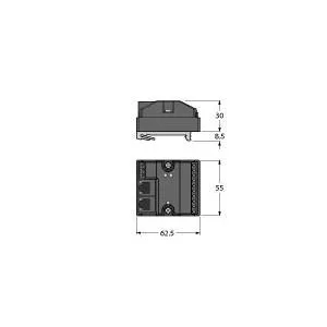 TURCK - FEN20-4DIN-4DXN-DIN - 6814128 - MULTIPROTOCOL ETHERNET