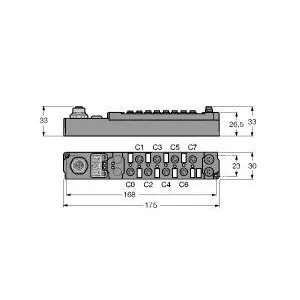 TURCK - SDPB-0808D-0001 - 6824167 - PROFIBUS-DP