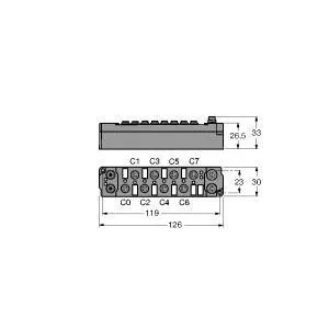 TURCK - SNNE-0404D-0001 - 6824188 - SYSTEMBUS