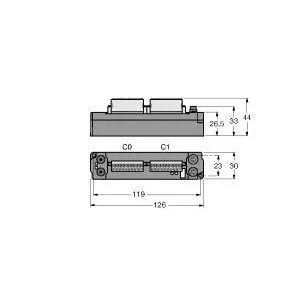 TURCK - SNNE-0808D-0003 - 6824473 - SYSTEMBUS