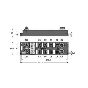 TURCK - FGEN-XSG16-5001 - 6825421 - MULTIPROTOCOL ETHERNET