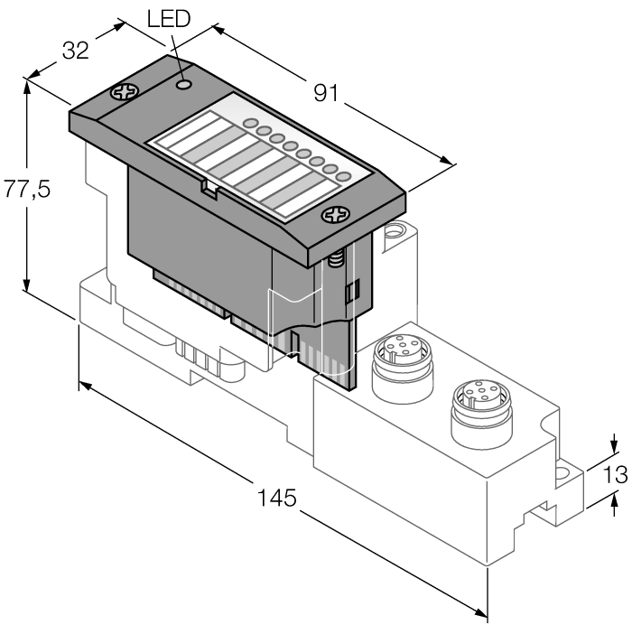 Turck BL67-2RFID-A