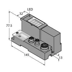 TURCK - BL67-GW-DPV1 - 6827232 - PROFIBUS-DP
