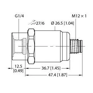 TURCK - PT1VR-1001-U1-H1143 - 6836006 - CER (REL) , TRANSM, GEN.,