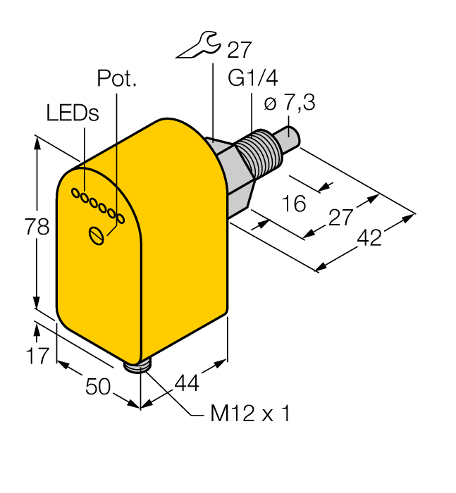 Turck FCS-G1/4A4P-AP8X-H1141