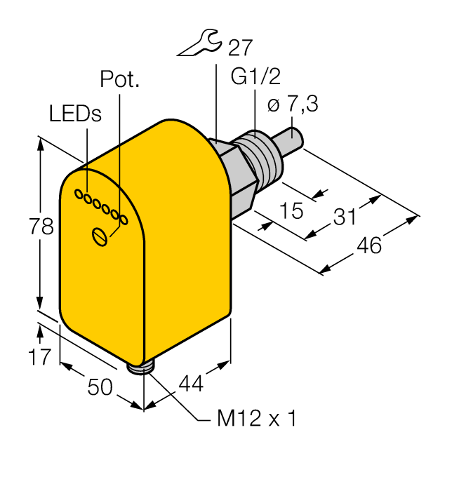 Turck FCS-G1/2A4P-AP8X-H1141