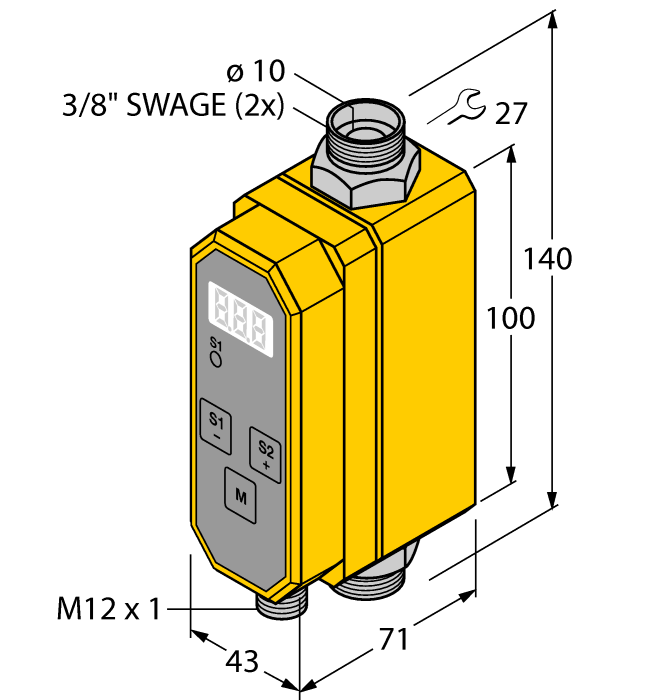 Turck FCI-D10A4P-2ARX-H1160/D201