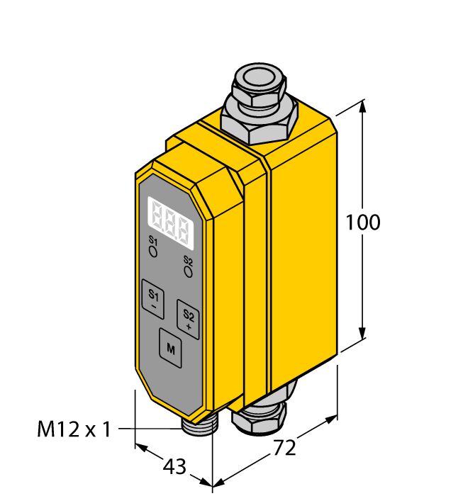 Turck FCMI-3/8D08DYA4P-LI-UP8X-H1141