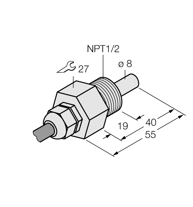 Turck FCS-N1/2T-NA