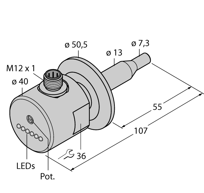 Turck FCS-50A4-AP8X-H1141/D014