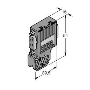 TURCK - D9T-RS485PG /6ES7972-0BB61-0XA0 - "6890943 - ACCESS, GEN, PROFIBUS-DP, NO"