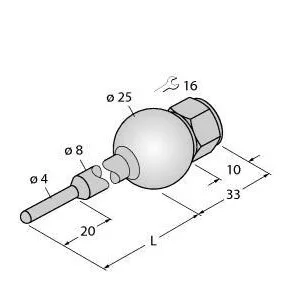 TURCK - THW-3-UNI25-A4-L100 - 9910503 - GENERIC