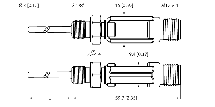 Turck TTM-103A-G1/8-LIUPN-H1140-L013