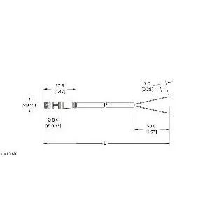 TURCK - PSG 3F-6 - U-14419 - CORDM8PICOFAST