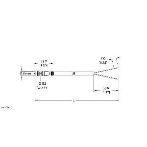 TURCK - PKG 3-15 - U-22700 - CORDM8PICOFAST